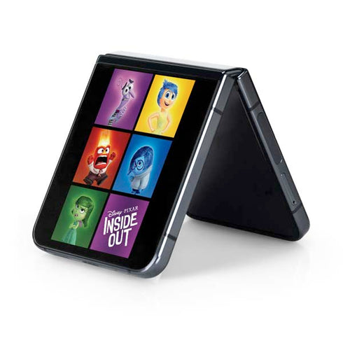 Disney Inside Out Character Portraits Galaxy Z Flip5 5G Skin